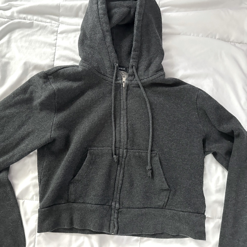 Brandy Melville cropped hoodie